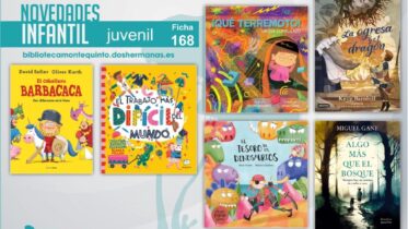 Biblioteca de Montequinto: novedades literarias (Infantil-Juvenil / Ficha 168)