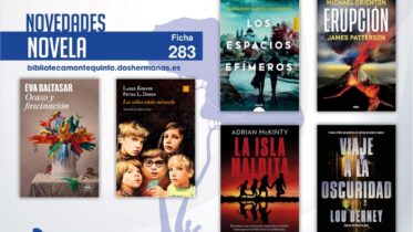 Biblioteca de Montequinto: novedades literarias (Novela - Ficha 283)