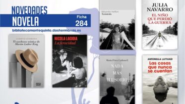 Biblioteca de Montequinto: novedades literarias (Novela - Ficha 284)