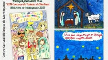 20241210 - Trabajos premiados en XXII Concurso de Postales "Navidad en la Biblioteca 2024"