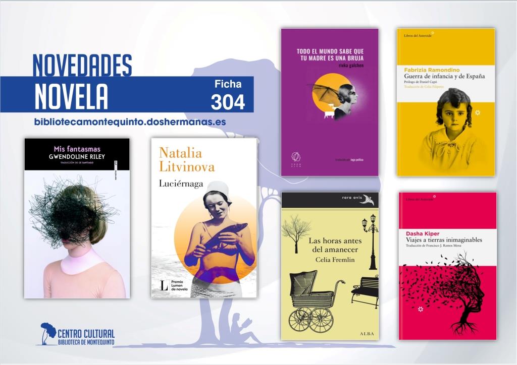 Biblioteca de Montequinto: novedades literarias (Novela - Ficha 304)