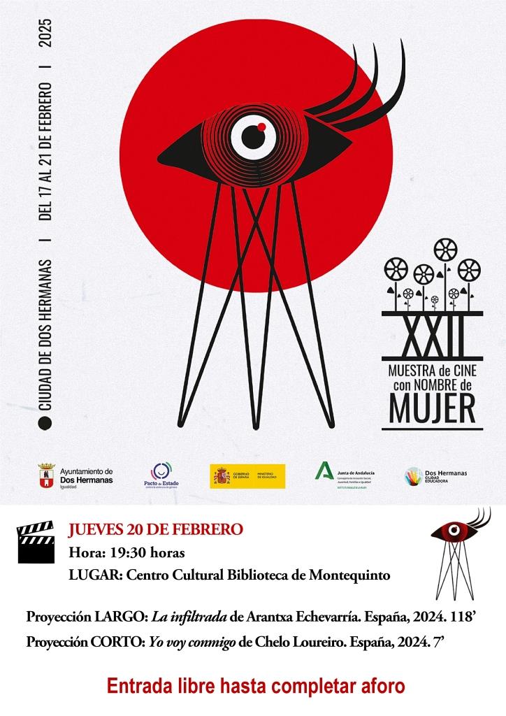 20250220 - XXII Muestra de Cine con Nombre de Mujer - Proyecciones del jueves en la Biblioteca de Montequinto