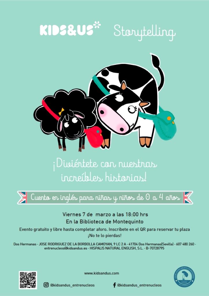 20250307.- Storytelling Montequinto: «Betty Sheep Family» - Kids&Us Entrenúcleos
