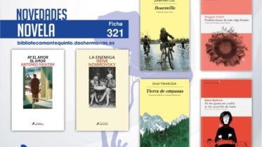 Biblioteca de Montequinto: novedades literarias (Novela - Ficha 321)
