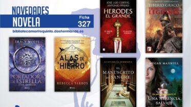 Biblioteca de Montequinto: novedades literarias (Novela - Ficha 327)