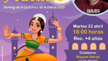 20250422 - Las Bibliotecas Cuentan: «Alas, velos y cuentos» - Carloco Cuentacuentos y Nuyum Haras Danza