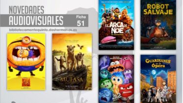 Biblioteca de Montequinto: ¡Novedades... de película! - (Audiovisuales - Ficha 51)