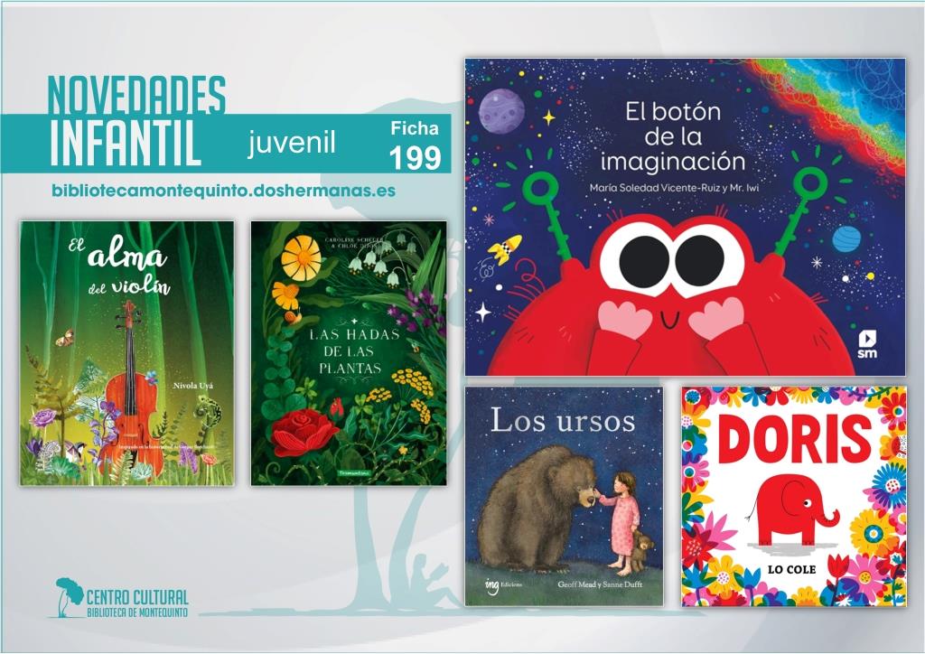 Biblioteca de Montequinto: novedades literarias (Infantil-Juvenil / Ficha 199)