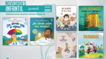 Biblioteca de Montequinto: novedades literarias (Infantil-Juvenil / Ficha 200)