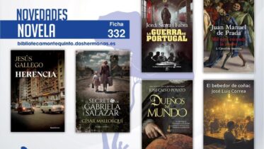 Biblioteca de Montequinto: novedades literarias (Novela - Ficha 332)