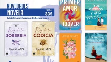 Biblioteca de Montequinto: novedades literarias (Novela - Ficha 335)