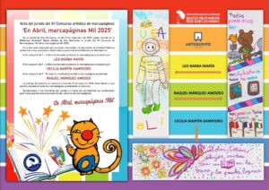 20250519 - Trabajos premiados en el XII concurso artístico «En Abril, marcapáginas Mil 2025»