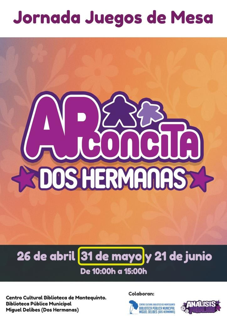 20250531 - «Jornada de juegos de mesa» - APconcita Dos Hermanas (mayo 2025)