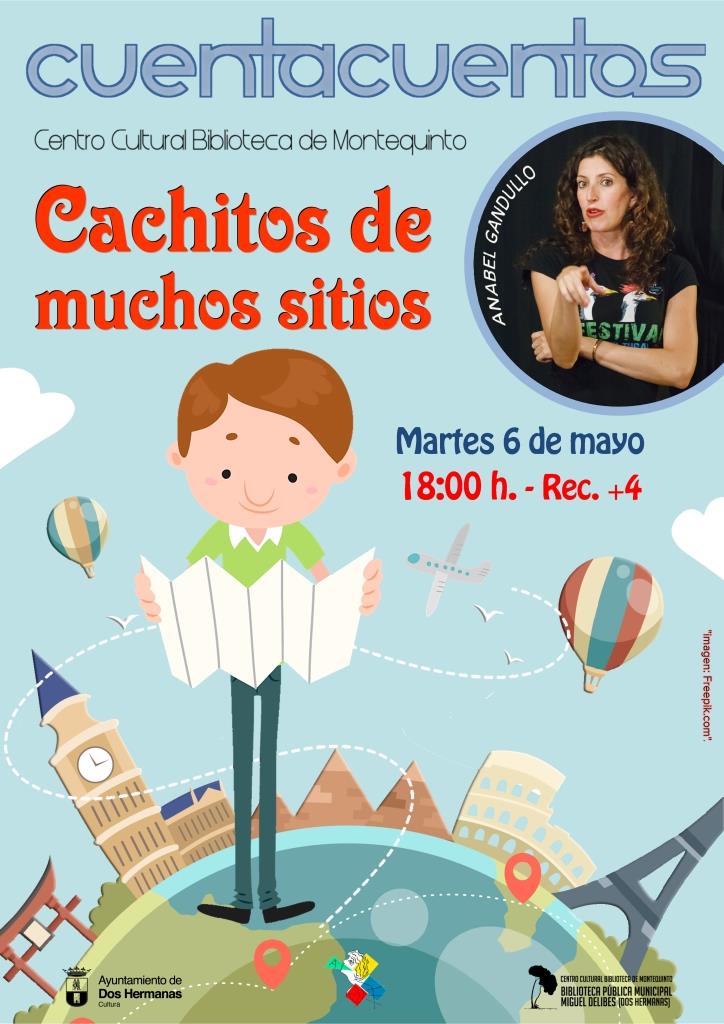 20250506 - Las Bibliotecas Cuentan «Cachitos de muchos sitios» - Anabel Gandullo