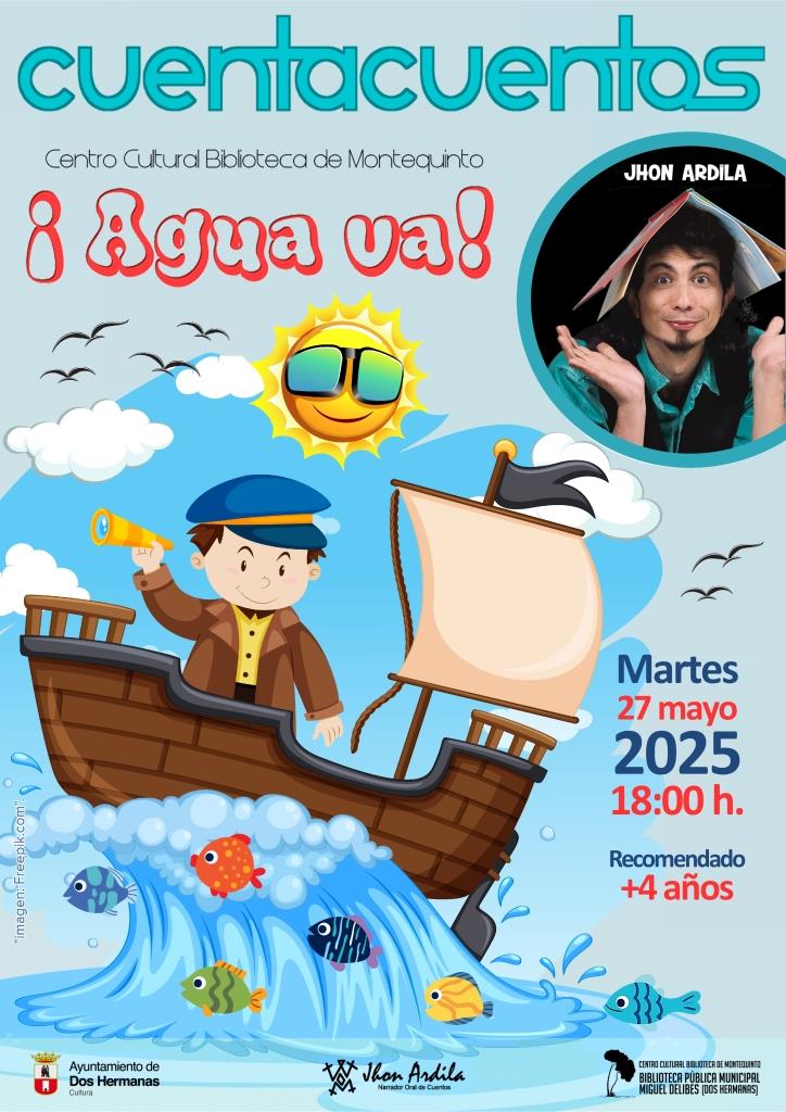 20250527 - Las Bibliotecas Cuentan: «¡Agua va!» - Jhon Ardila