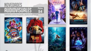 Biblioteca de Montequinto: ¡Novedades... de película! - (Audiovisuales - Ficha 54)