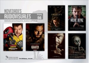 Biblioteca de Montequinto: ¡Novedades... de película! - (Audiovisuales - Ficha 56)