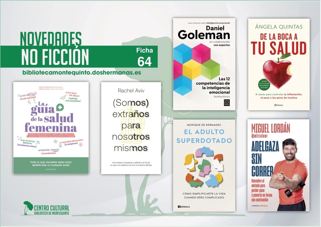 Biblioteca de Montequinto: novedades literarias - (No ficción - Ficha 64)