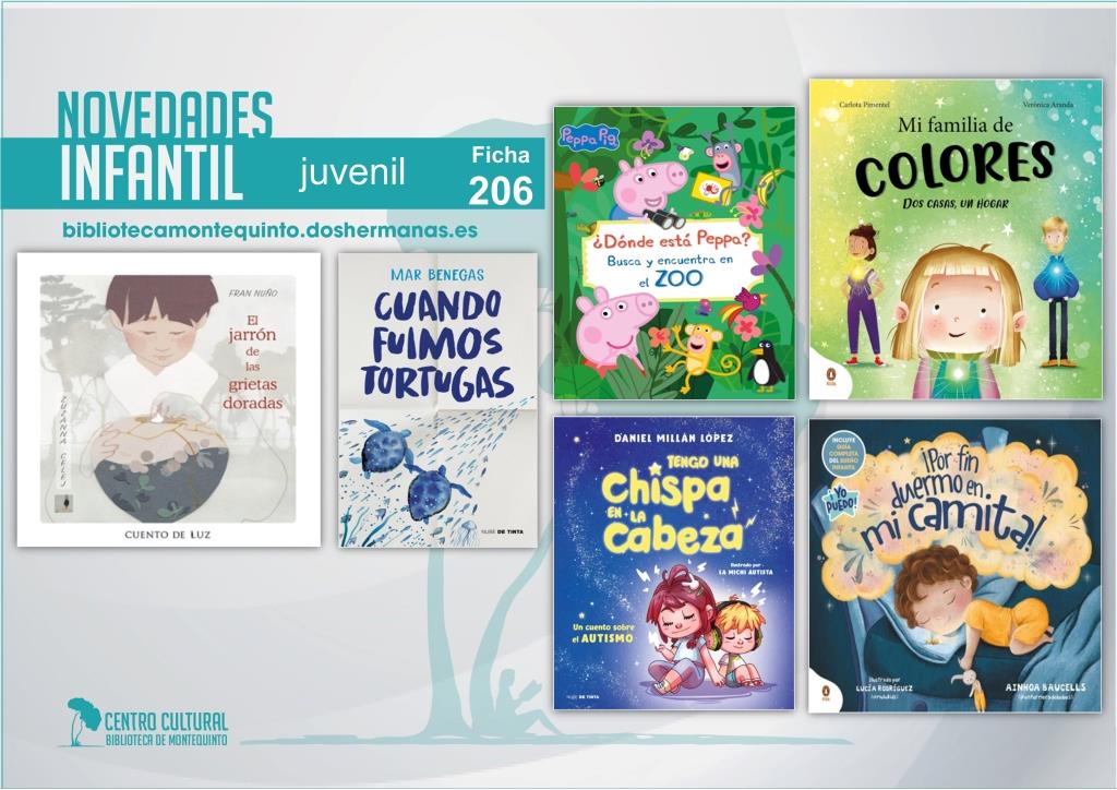 Biblioteca de Montequinto: novedades literarias (Infantil-Juvenil / Ficha 206)