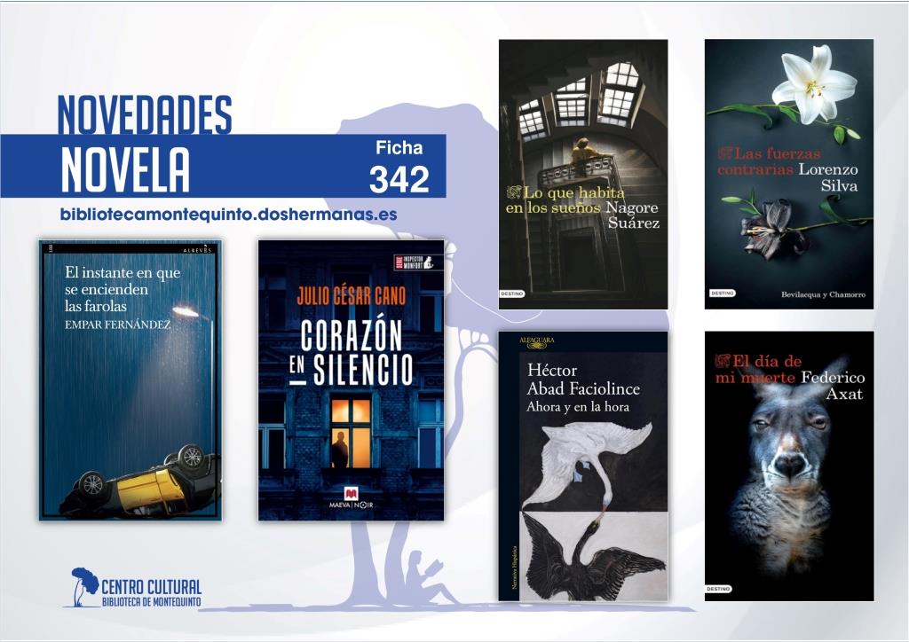 Biblioteca de Montequinto: novedades literarias (Novela - Ficha 342)