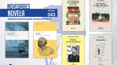 Biblioteca de Montequinto: novedades literarias (Novela - Ficha 343)