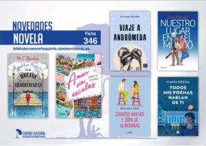 Biblioteca de Montequinto: novedades literarias (Novela - Ficha 346)