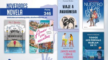 Biblioteca de Montequinto: novedades literarias (Novela - Ficha 346)