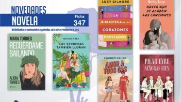 Biblioteca de Montequinto: novedades literarias (Novela - Ficha 347)