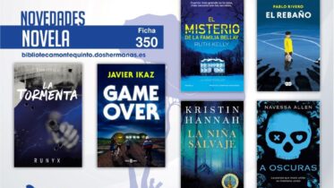 Biblioteca de Montequinto: novedades literarias (Novela - Ficha 350)