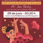 20250625 – Muestra musical y de baile: «Espectáculo de castañuelas y sevillanas» - Asociación de Mujeres 5 de Abril