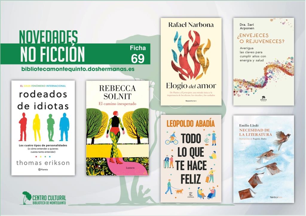 Biblioteca de Montequinto: novedades literarias - (No ficción - Ficha 69)