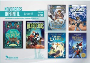 Biblioteca de Montequinto: novedades literarias (Infantil-Juvenil / Ficha 208)