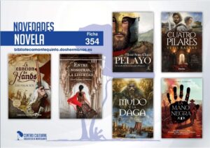 Biblioteca de Montequinto: novedades literarias (Novela - Ficha 354)