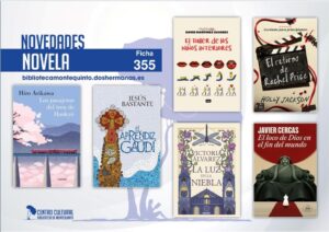 Biblioteca de Montequinto: novedades literarias (Novela - Ficha 355)