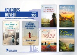 Biblioteca de Montequinto: novedades literarias (Novela - Ficha 356)