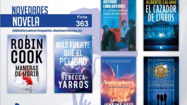 Biblioteca de Montequinto: novedades literarias (Novela - Ficha 363)