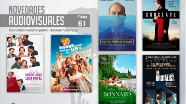Biblioteca de Montequinto: ¡Novedades... de película! - (Audiovisuales - Ficha 61)