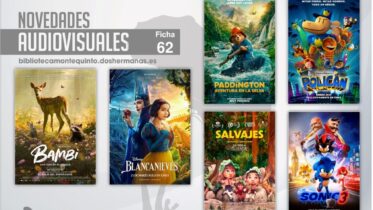 Biblioteca de Montequinto: ¡Novedades... de película! - (Audiovisuales - Ficha 62)