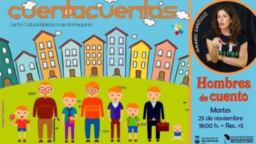 20251125 - Las Bibliotecas Cuentan «Hombres de cuento» - Anabel Gandullo
