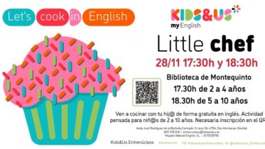 20251128.- Little Chef: «Taller de cocina en inglés para niños» - Kids&Us Entrenúcleos