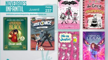 Biblioteca de Montequinto: novedades literarias (Infantil-Juvenil / Ficha 237)