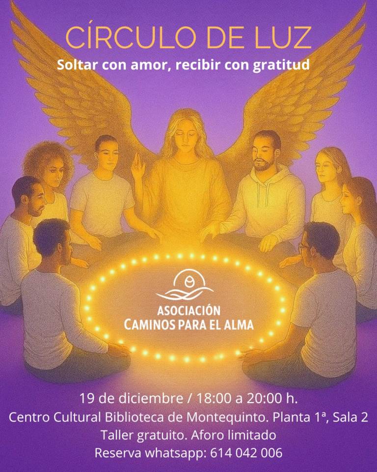 20251219 - Taller gratuito: «Círculo de Luz» - Asociación Caminos para el Alma