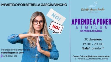 20260130 - Taller gratuito: «Aprende a poner límites sin miedo, ni culpas» - Estrella García Pancho