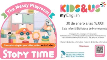 20260130.- Storytime Montequinto: «The Messy Playroom» - Kids&Us Entrenúcleos
