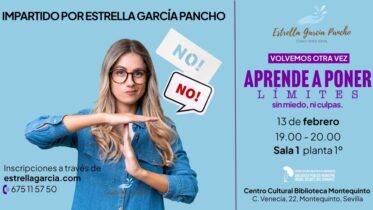 20260213 - Taller gratuito: «Aprende a poner límites sin miedo, ni culpas» - Estrella García Pancho