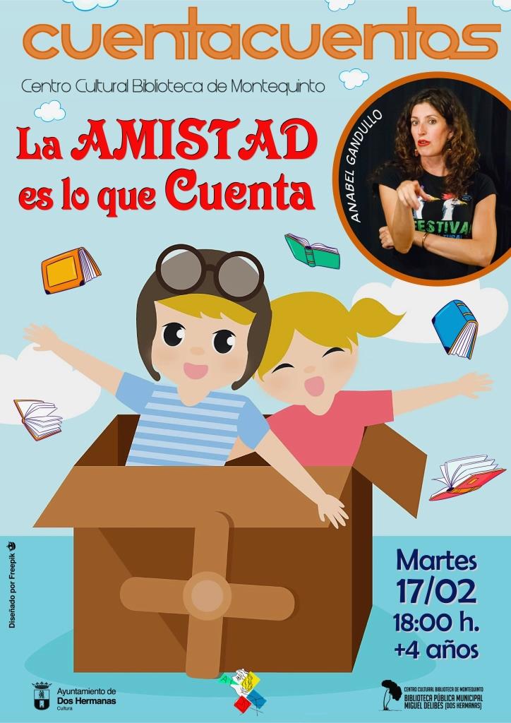 20260217 - Las Bibliotecas Cuentan «La Amistad es lo que cuenta» - Anabel Gandullo