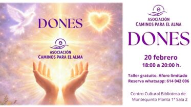 20260220 - Taller gratuito: «DONES» - Asociación Caminos para el Alma