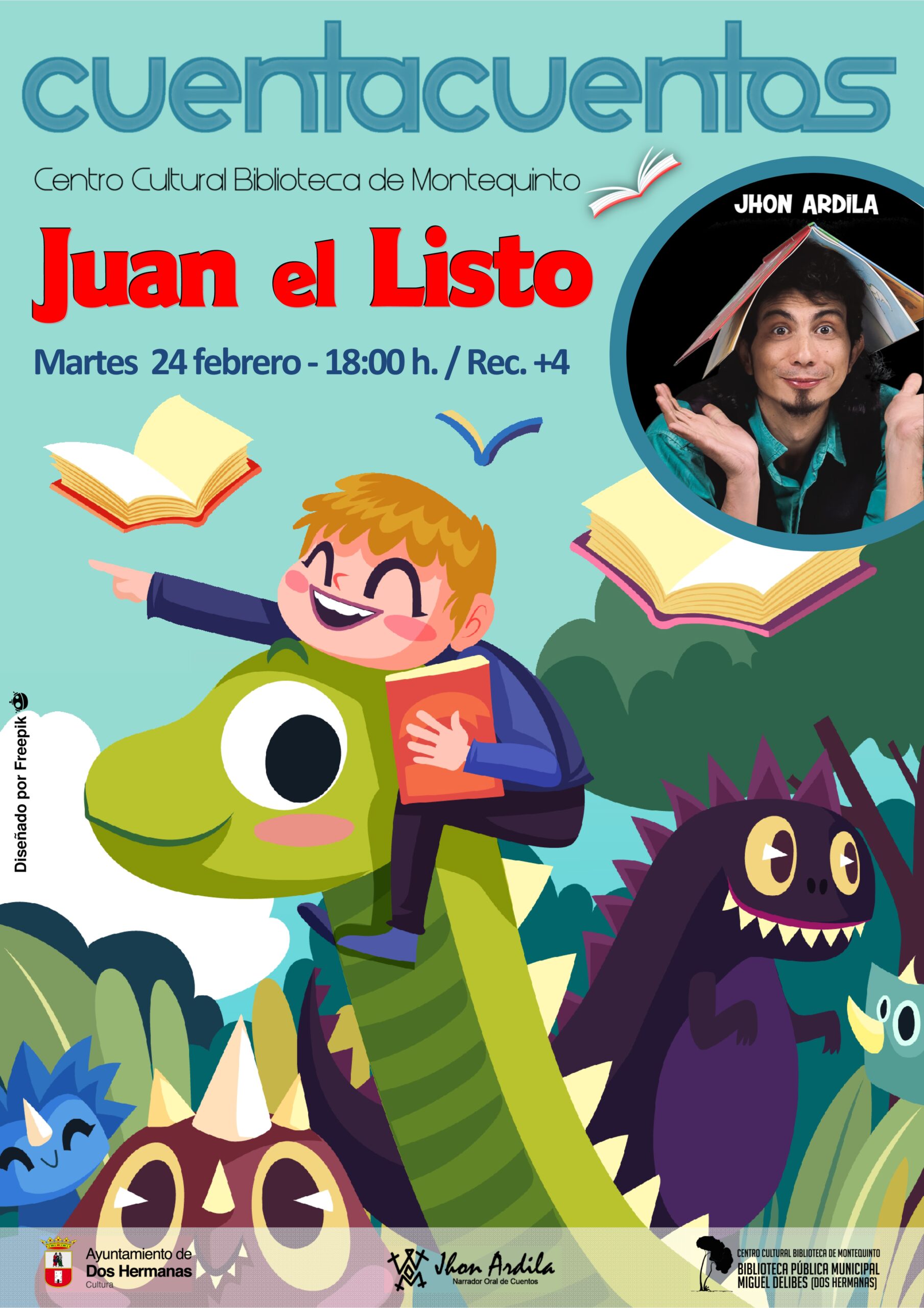 20260224 - Las Bibliotecas Cuentan: «Juan El Listo» – Jhon Ardila