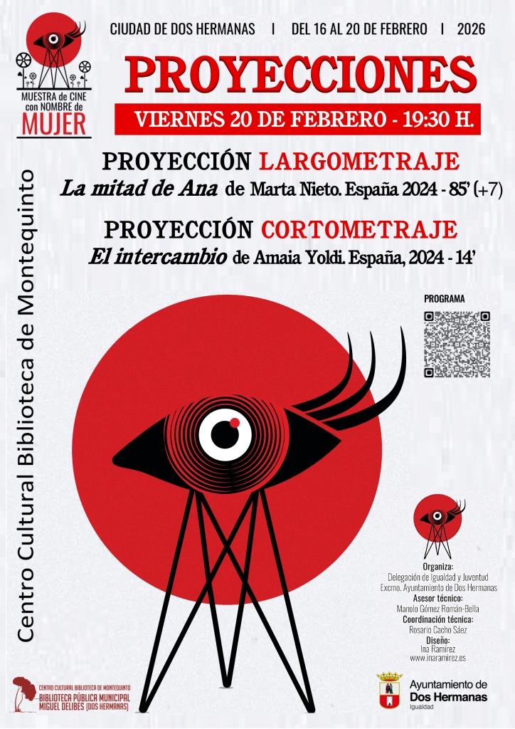 20260220 - XXIII Muestra de Cine con Nombre de Mujer - Proyecciones en la Biblioteca de Montequinto