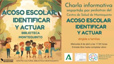 20260408.- Charla informativa «Acoso escolar: identificar y actuar» - Pediatras del Centro de Salud de Montequinto